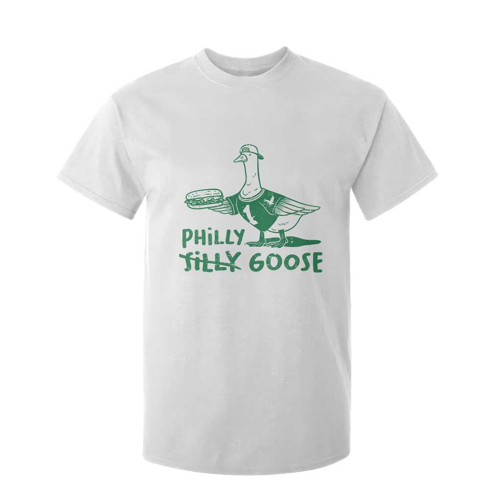 Philly Goose T Shirt For Kid Funny Philadelphia Fan Silly Gooses TS10 White Print Your Wear