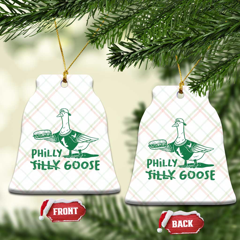 Philly Goose Ceramic Ornament Funny Philadelphia Fan Silly Gooses TS10 Print Your Wear
