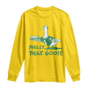 Philly Goose Long Sleeve Shirt Funny Philadelphia Fan Silly Gooses TS10 Daisy Print Your Wear