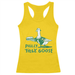Philly Goose Racerback Tank Top Funny Philadelphia Fan Silly Gooses TS10 Daisy Print Your Wear