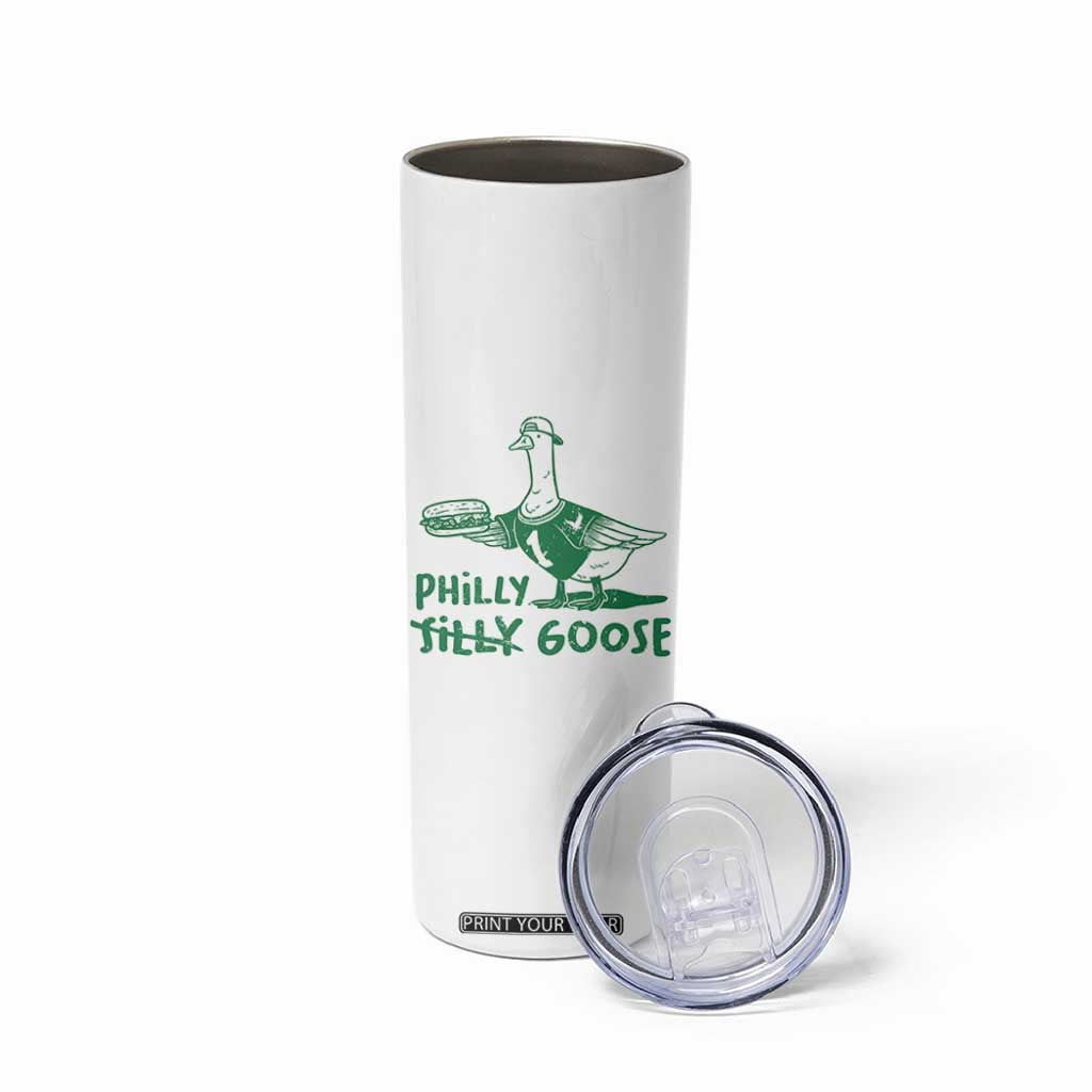 Philly Goose Skinny Tumbler Funny PFE Fan Silly Gooses TS10 Print Your Wear