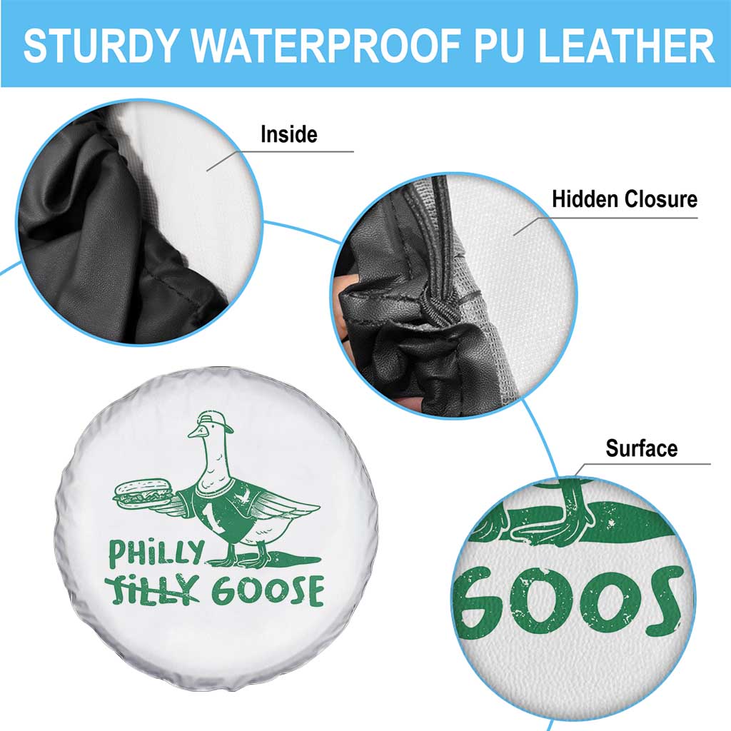 Philly Goose Spare Tire Cover Funny PFE Fan Silly Gooses TS10 Print Your Wear