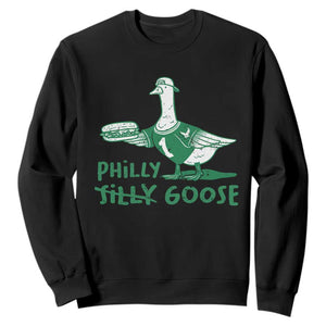 Philly Goose Sweatshirt Funny Philadelphia Fan Silly Gooses TS10 Black Print Your Wear