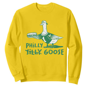 Philly Goose Sweatshirt Funny Philadelphia Fan Silly Gooses TS10 Daisy Print Your Wear