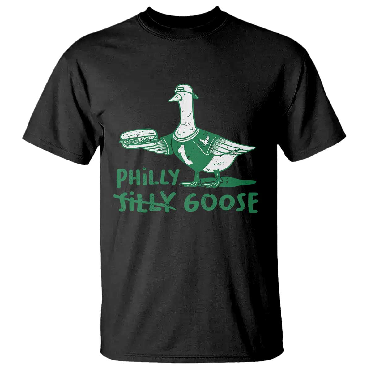 Philly Goose T Shirt Funny Philadelphia Fan Silly Gooses TS10 Black Print Your Wear