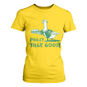 Philly Goose T Shirt For Women Funny Philadelphia Fan Silly Gooses TS10 Daisy Print Your Wear