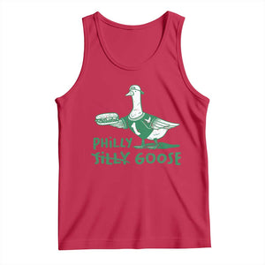 Philly Goose Tank Top Funny Philadelphia Fan Silly Gooses TS10 Red Print Your Wear