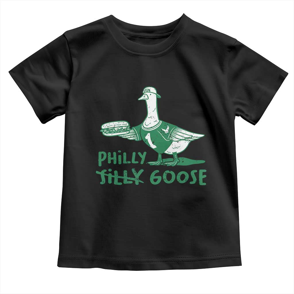 Philly Goose Toddler T Shirt Funny PFE Fan Silly Gooses TS10 Black Print Your Wear
