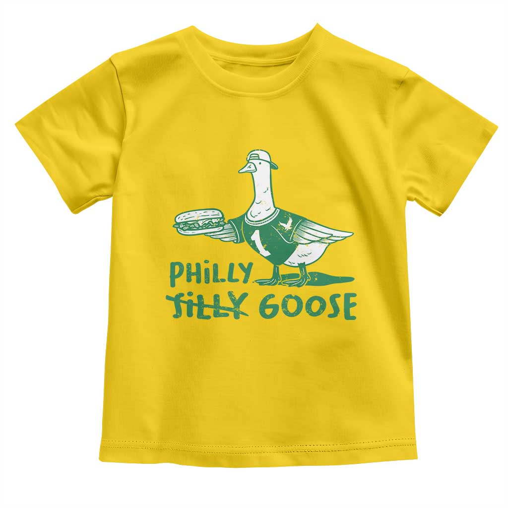 Philly Goose Toddler T Shirt Funny PFE Fan Silly Gooses TS10 Daisy Print Your Wear