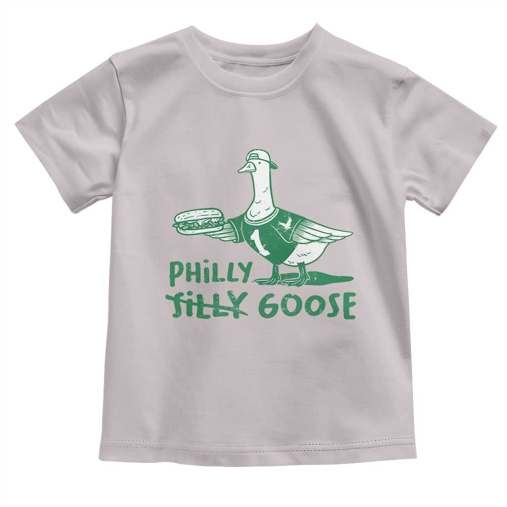 Philly Goose Toddler T Shirt Funny PFE Fan Silly Gooses TS10 Ice Gray Print Your Wear