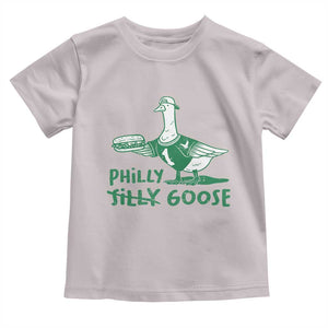 Philly Goose Toddler T Shirt Funny Philadelphia Fan Silly Gooses TS10 Ice Gray Print Your Wear