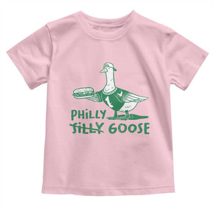 Philly Goose Toddler T Shirt Funny Philadelphia Fan Silly Gooses TS10 Light Pink Print Your Wear