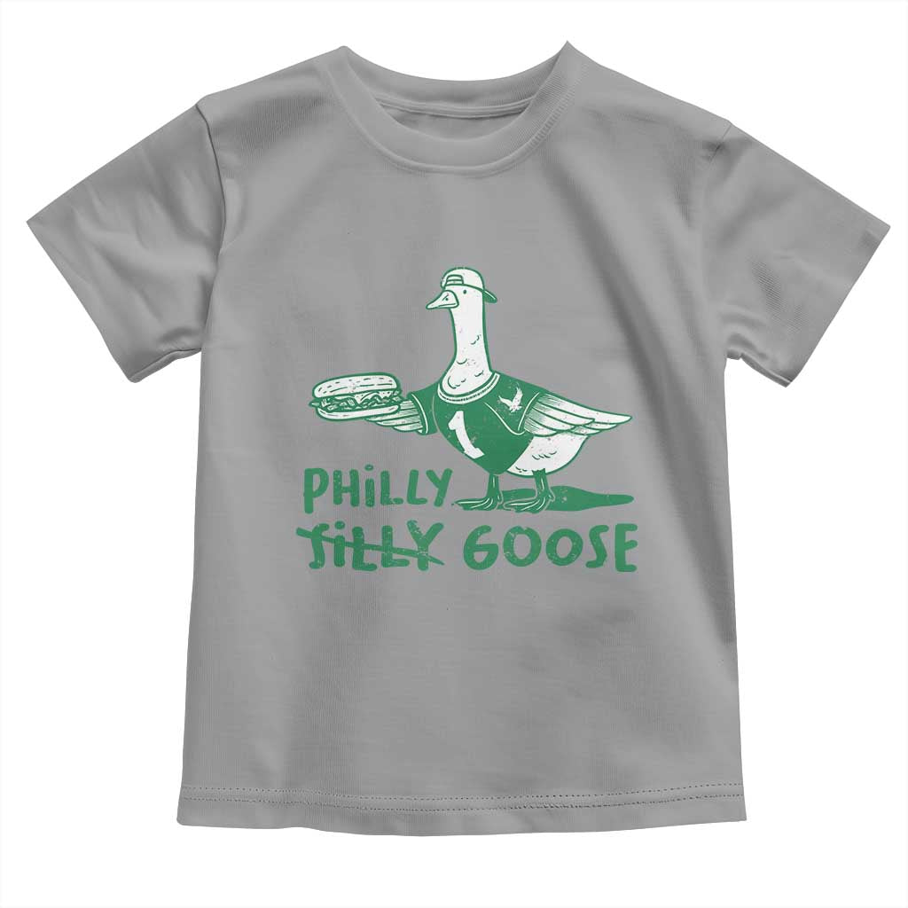 Philly Goose Toddler T Shirt Funny PFE Fan Silly Gooses TS10 Sport Gray Print Your Wear