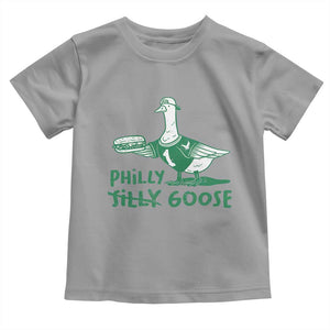 Philly Goose Toddler T Shirt Funny Philadelphia Fan Silly Gooses TS10 Sport Gray Print Your Wear