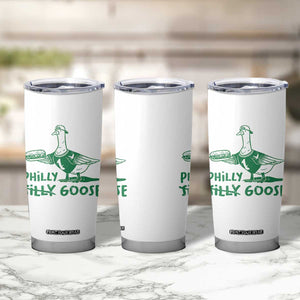 Philly Goose Tumbler Cup Funny Philadelphia Fan Silly Gooses TS10 Print Your Wear