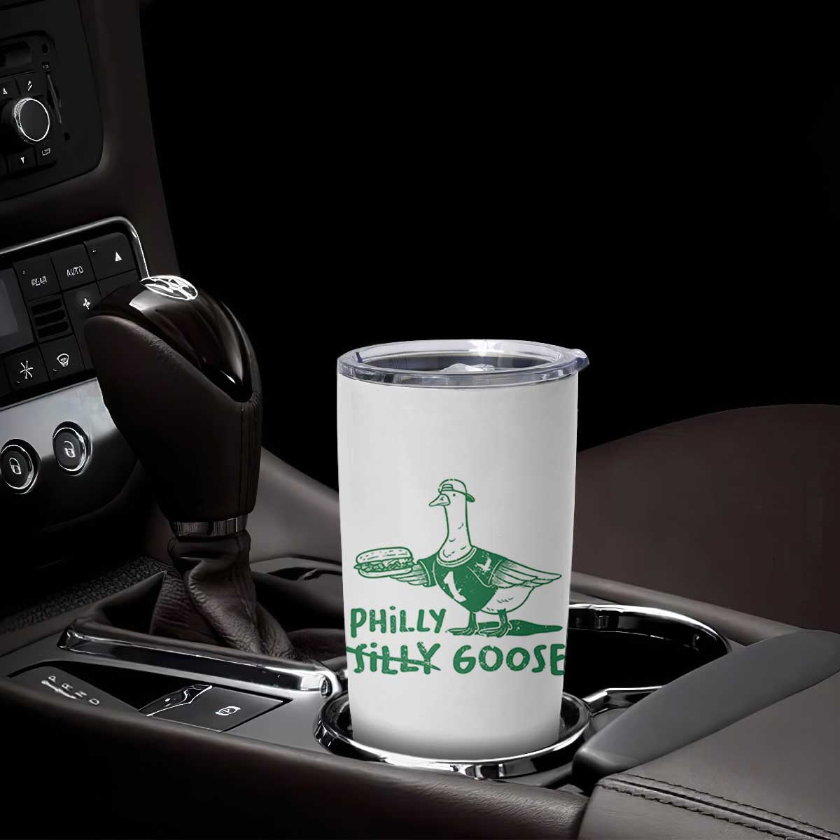 Philly Goose Tumbler Cup Funny PFE Fan Silly Gooses TS10 Print Your Wear