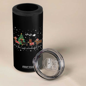 Dachshund Christmas 4 in 1 Can Cooler Tumbler Funny Weiner Dog Lovers Its The Most Wienderful Time TS10 Print Your Wear