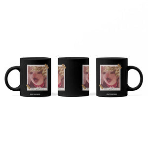 Meowy Christmas Coffee Mug Funny Cat Lovers Xmas Vintage Photo TS10 Print Your Wear