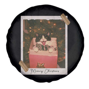 Meowy Christmas Spare Tire Cover Cute Cat Lovers Xmas Retro Vintage Photo TS10 Print Your Wear