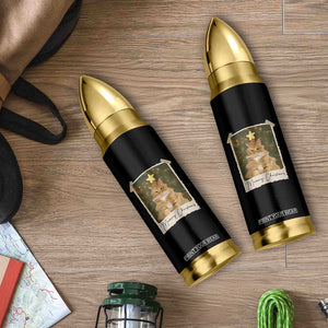 Meowy Christmas Bullet Tumbler Funny Cat Xmas Tree Retro Vintage Photo TS10 Print Your Wear