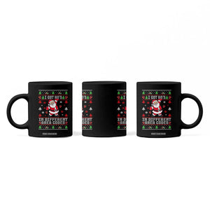 Funny Santa Ugly Christmas Coffee Mug I Got Hos in Different Area Codes TS10 Print Your Wear