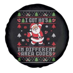 Funny Santa Ugly Christmas Spare Tire Cover I Got Hos in Different Area Codes TS10 Print Your Wear