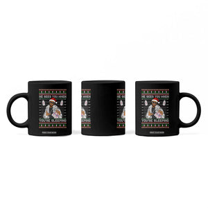Funny Christmas Diddy Coffee Mug Diddy Sees You When Youre Sleeping Ugly Xmas TS10 Print Your Wear
