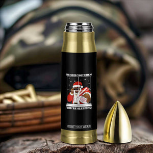 Funny Christmas Diddy Bullet Tumbler He Sees You When Youre Sleeping Dirty Ugly Xmas TS10 Print Your Wear