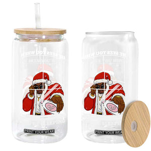 Funny Christmas Diddy Glass Can He Sees You When Youre Sleeping Dirty Ugly Xmas TS10 Print Your Wear
