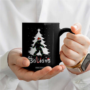 Bigfoot Christmas Coffee Mug Santa Bigfoot Xmas Tree Funny Sasquatch Yeti TS10 Print Your Wear