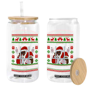 Funny Christmas Diddy Glass Can Aint No Party Like A Diddy Party Baby Oil Dirty Ugly Xmas TS10 Print Your Wear