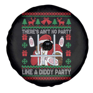 Funny Christmas Diddy Spare Tire Cover Aint No Party Like A Diddy Party Baby Oil Dirty Ugly Xmas TS10 Print Your Wear
