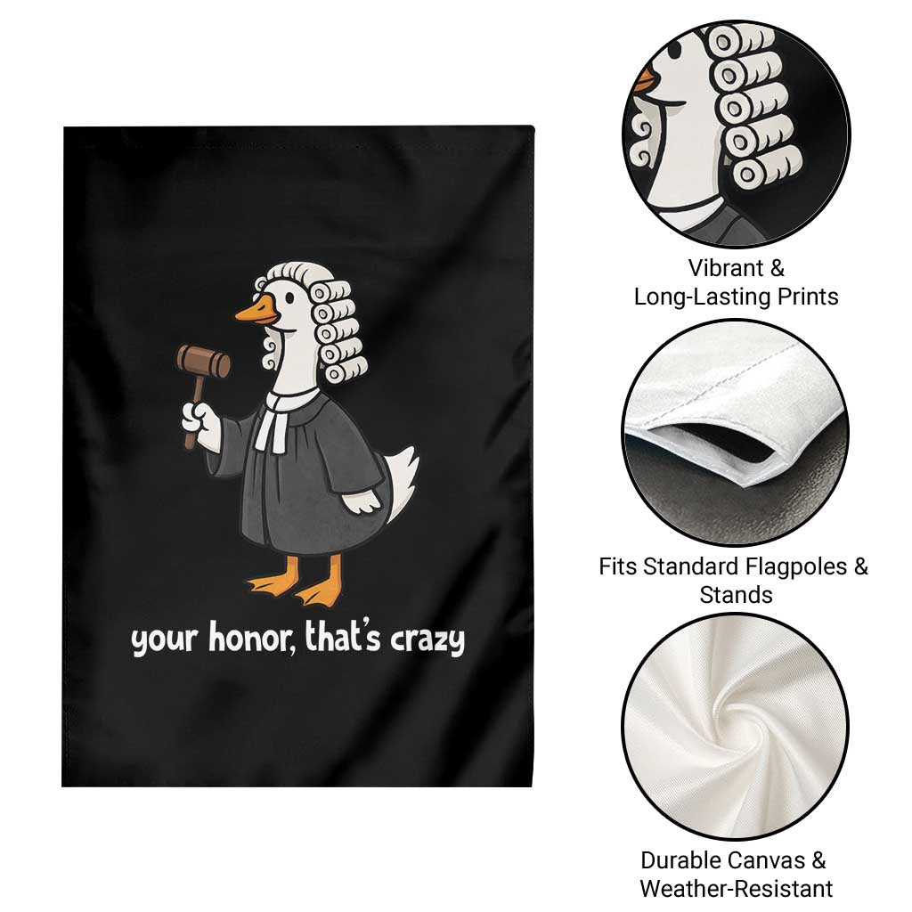 Goose Lawyer Garden Flag Law School Graduation Gift Funny Silly Gooses Lovers TS10 Print Your Wear