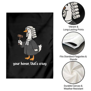 Goose Lawyer Garden Flag Law School Graduation Gift Funny Silly Gooses Lovers TS10 Print Your Wear
