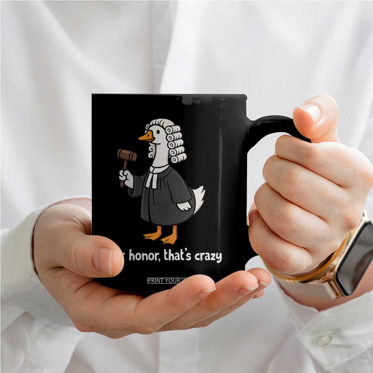 Goose Lawyer Coffee Mug Law School Graduation Gift Funny Silly Gooses Lovers TS10 Print Your Wear