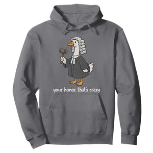 Goose Lawyer Hoodie Law School Graduation Gift Funny Silly Gooses Lovers TS10 Charcoal Print Your Wear