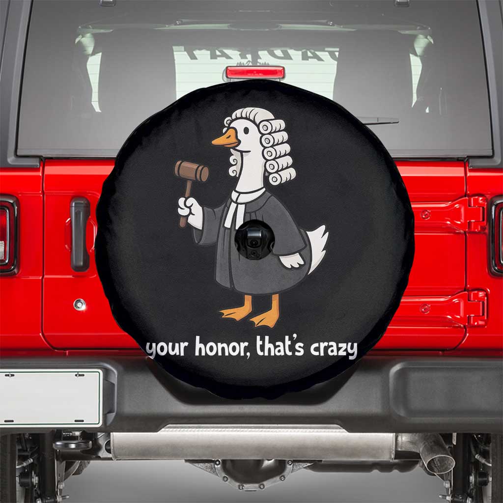 Goose Lawyer Spare Tire Cover Law School Graduation Gift Funny Silly Gooses Lovers TS10 Black Print Your Wear