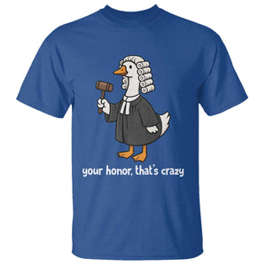 Goose Lawyer T Shirt Law School Graduation Gift Funny Silly Gooses Lovers TS10 Royal Blue Print Your Wear