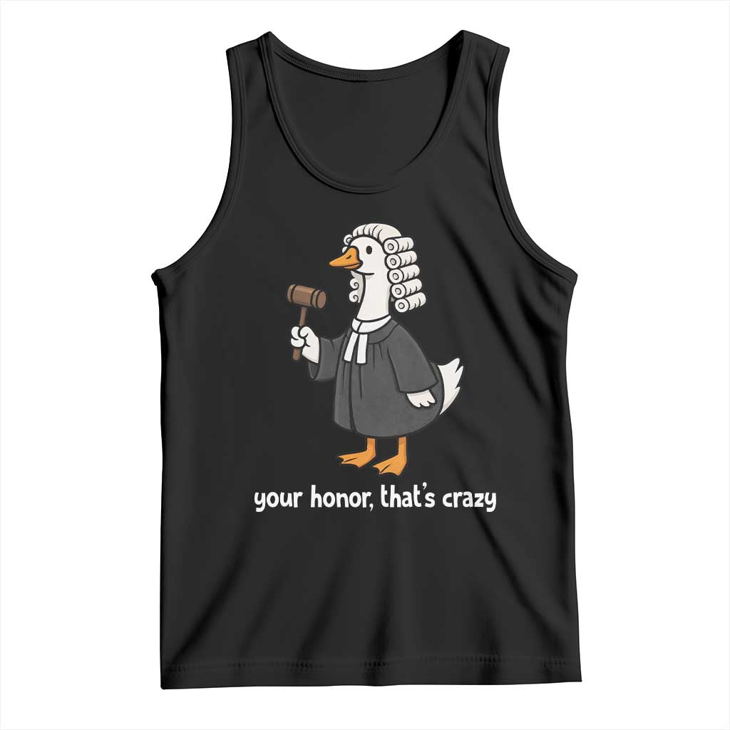 Goose Lawyer Tank Top Law School Graduation Gift Funny Silly Gooses Lovers TS10 Black Print Your Wear