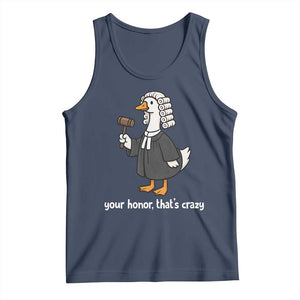 Goose Lawyer Tank Top Law School Graduation Gift Funny Silly Gooses Lovers TS10 Navy Print Your Wear