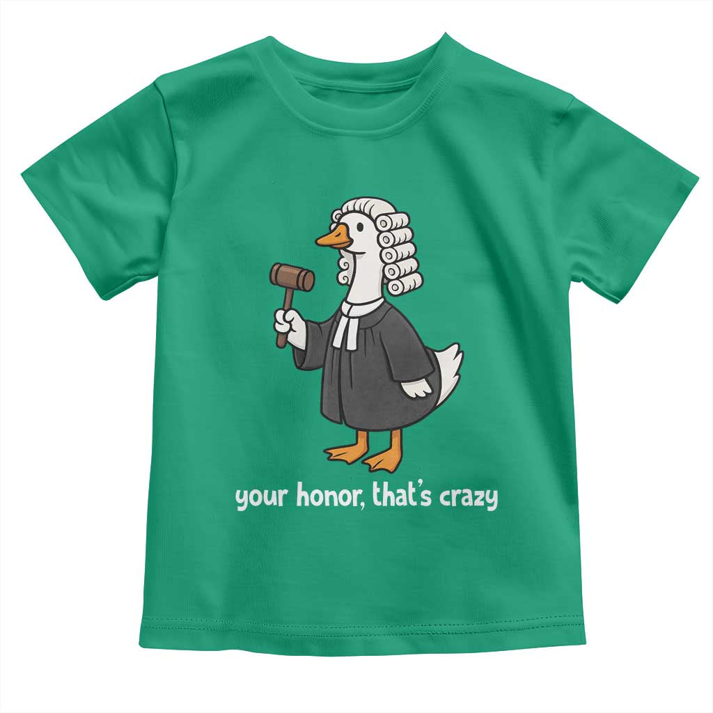 Goose Lawyer Toddler T Shirt Law School Graduation Gift Funny Silly Gooses Lovers TS10 Irish Green Print Your Wear