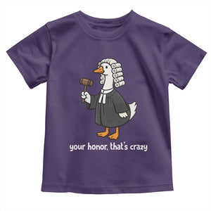 Goose Lawyer Toddler T Shirt Law School Graduation Gift Funny Silly Gooses Lovers TS10 Purple Print Your Wear