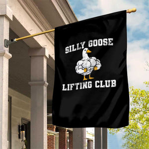 Silly Goose Lifting Club Garden Flag Funny Gym Meme TS10 Print Your Wear