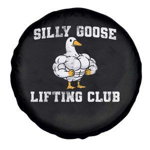 Silly Goose Lifting Club Spare Tire Cover Funny Gym Meme TS10 Print Your Wear