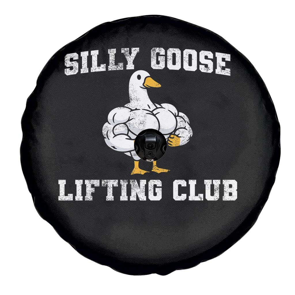Silly Goose Lifting Club Spare Tire Cover Funny Gym Meme TS10 Print Your Wear