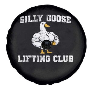 Silly Goose Lifting Club Spare Tire Cover Funny Gym Meme TS10 Print Your Wear