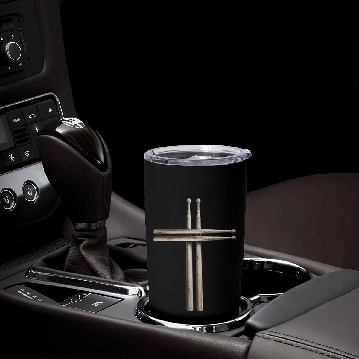 Christian Drummer Tumbler Cup Drumstick Cross Rock Music Lover Gift TS10 Print Your Wear