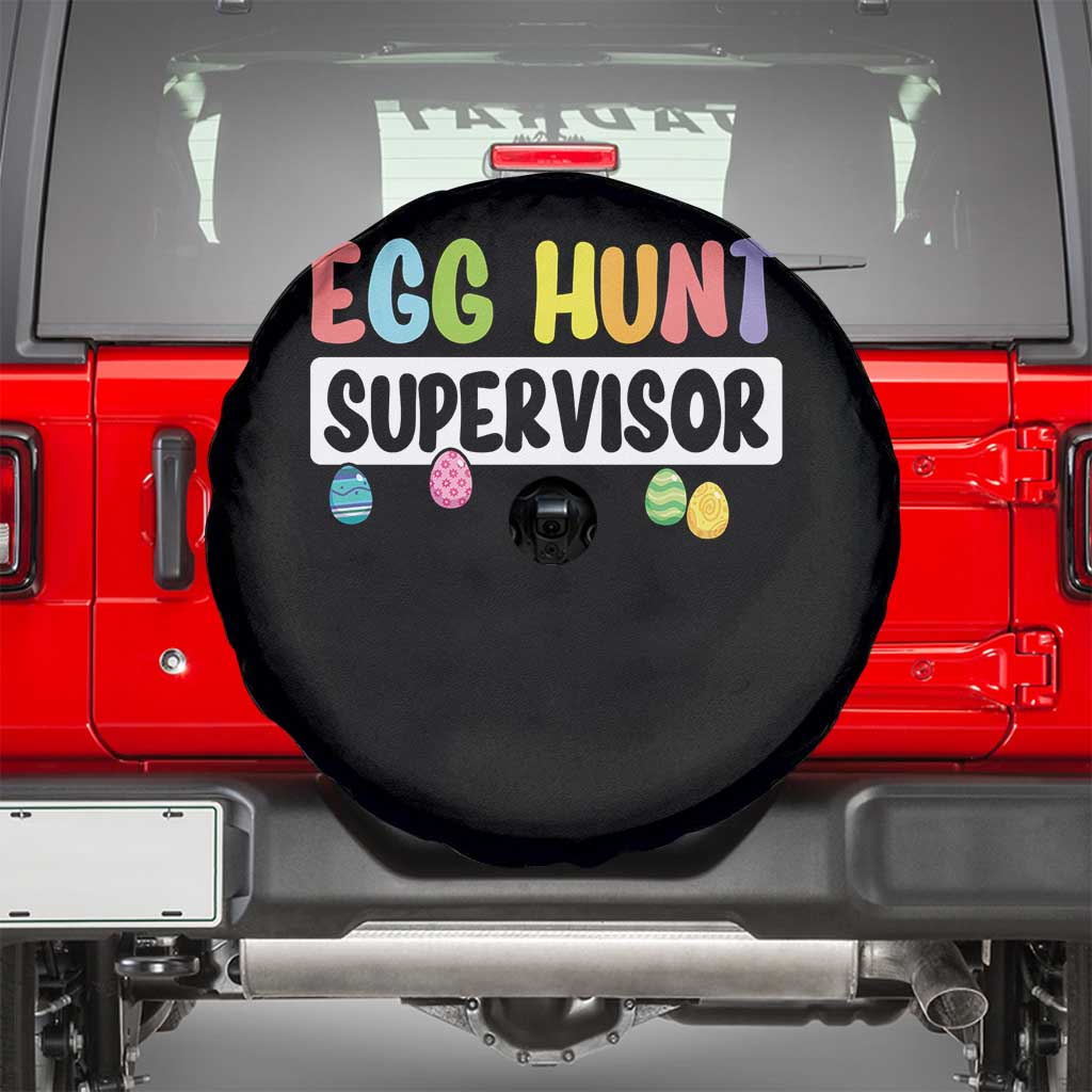 Easter Egg Hunt Supervisor Spare Tire Cover Funny Mom Dad TS10 Black Print Your Wear