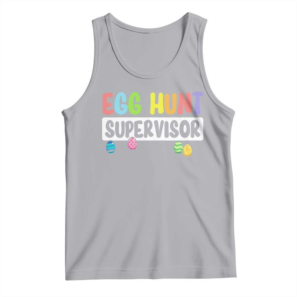 Easter Egg Hunt Supervisor Tank Top Funny Mom Dad TS10 Athletic Heather Print Your Wear