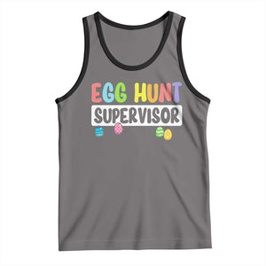 Easter Egg Hunt Supervisor Tank Top Funny Mom Dad TS10 Deep Heather Black Print Your Wear